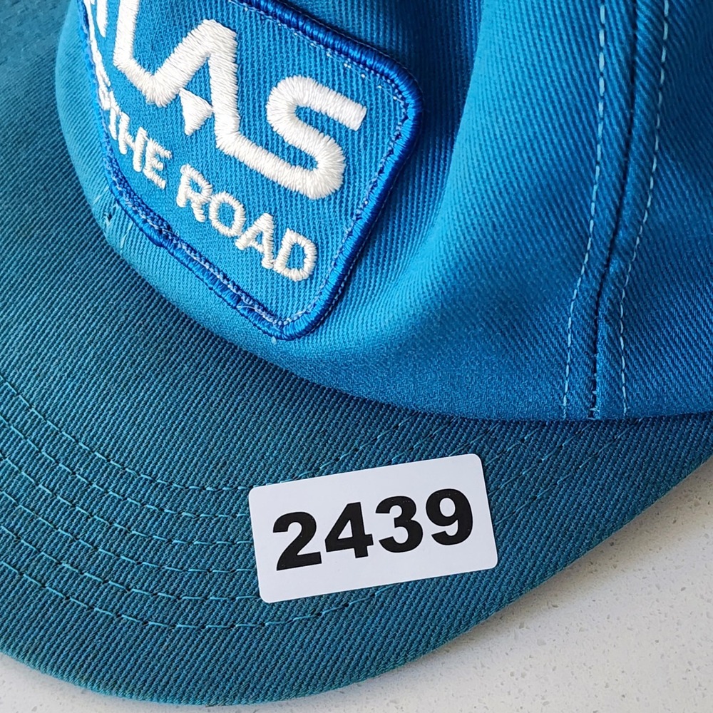 Vintage Atlas Knows The Road Baseball Hat‎ Cap Snap Back Patch Logo Driving Map - Picture 13 of 13